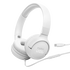 JBL Tune 520C USB-C - White - Hi-Res wired on-ear headphones - Hero